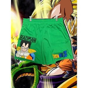 Green Vegeta Bad Man Shorts